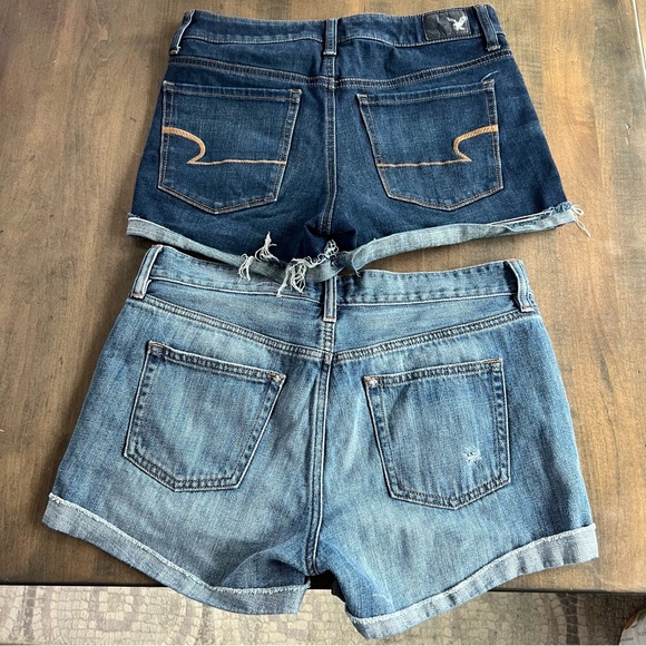 Two pairs of denim shorts - Picture 2 of 3